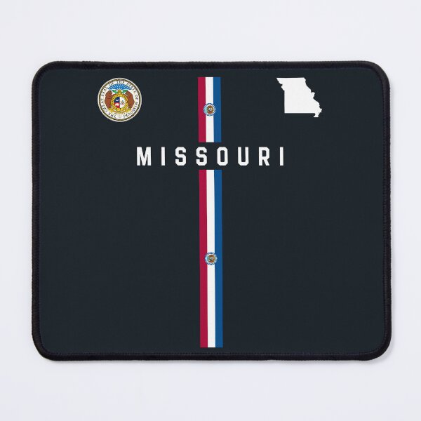 Item preview, Missouri State Pride: Modern Heritage Vertical Stripe Design designed and sold by mashmosh.