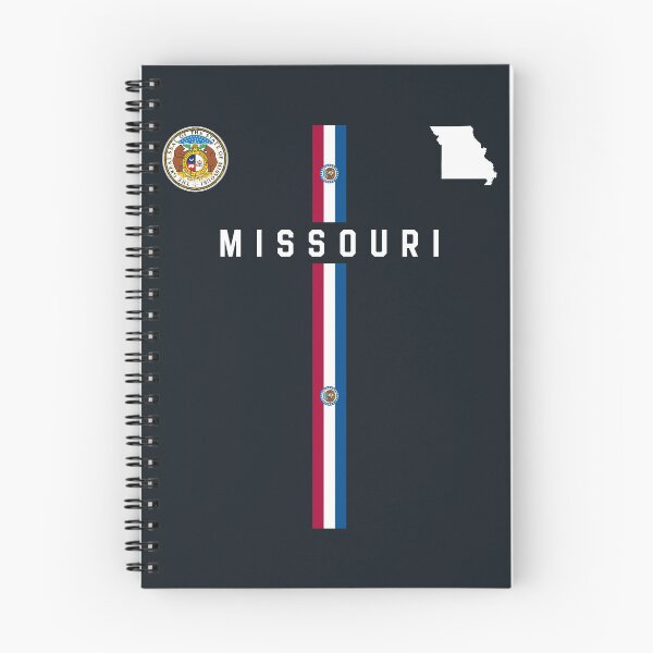 Item preview, Missouri State Pride: Modern Heritage Vertical Stripe Design designed and sold by mashmosh.