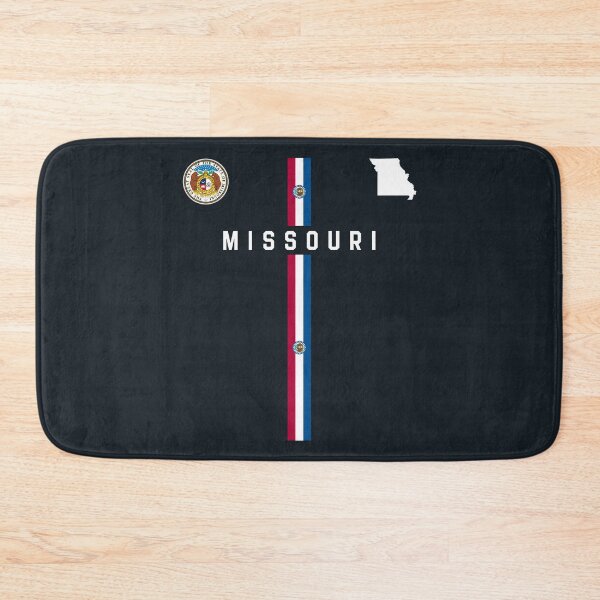 Item preview, Missouri State Pride: Modern Heritage Vertical Stripe Design designed and sold by mashmosh.