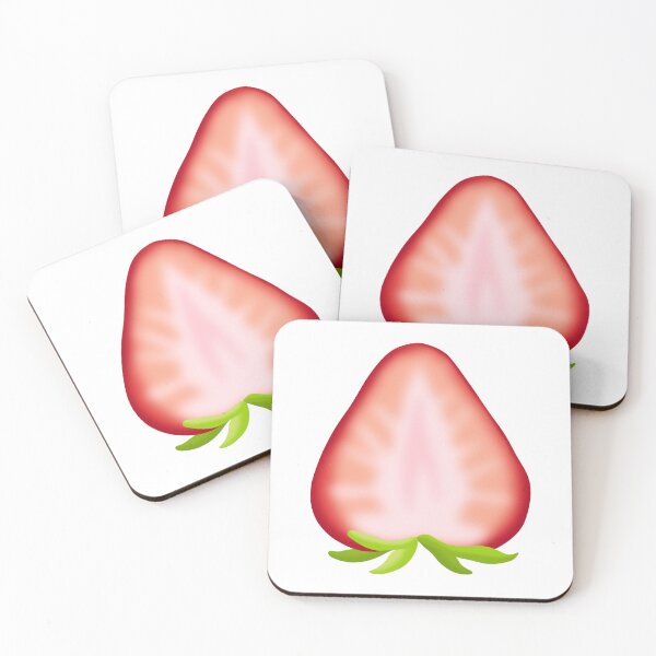 Item preview, Strawberry Shapes Collection PNG designed and sold by KJackArtwork.
