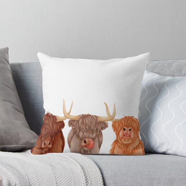 Item preview, Highland Cows designed and sold by smoothfoxill.