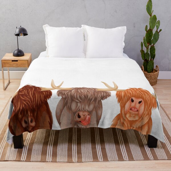 Item preview, Highland Cows designed and sold by smoothfoxill.