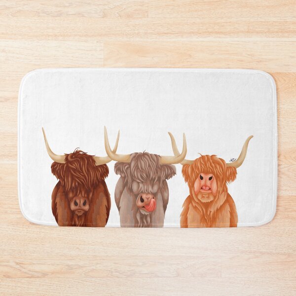 Item preview, Highland Cows designed and sold by smoothfoxill.