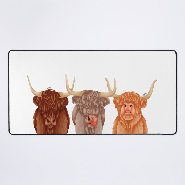 Item preview, Highland Cows designed and sold by smoothfoxill.