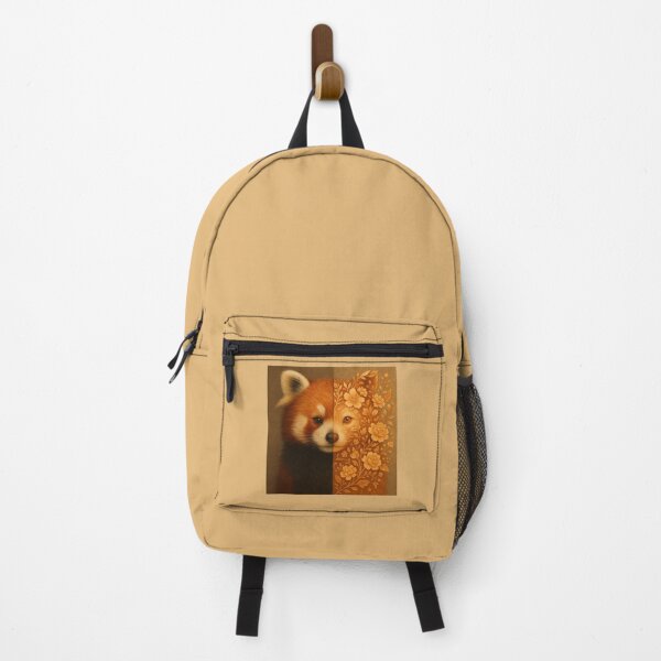 Item preview,  Red Panda – Dual Essence Floral Spirit Transformation Wildlife Art designed and sold by GeoWild Designs.