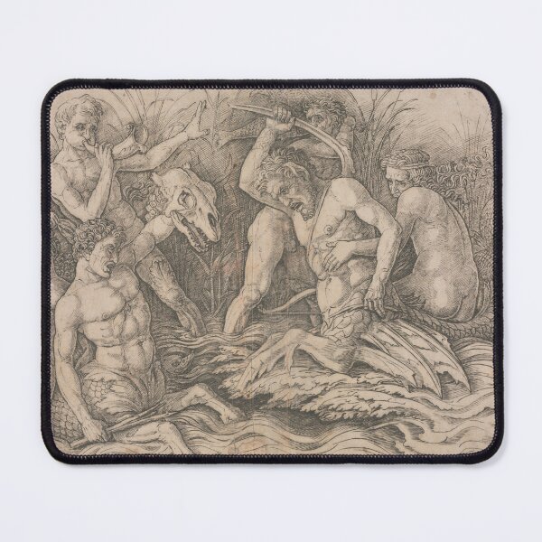 Item preview, Battle of the Sea Gods - right portion, c. 1485–88. Andrea Mantegna (Italian, 1431 designed and sold by Vintage Designs +.