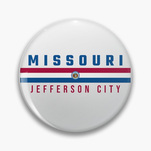 Item preview, Missouri State Pride - Jefferson City Vintage Flag Design designed and sold by mashmosh.