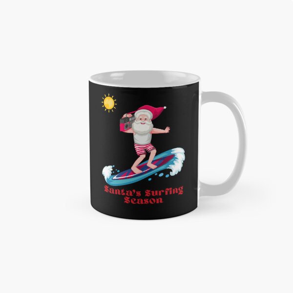 Item preview, Santa’s Surfing Season – Christmas Beach Vibes designed and sold by DY5-global.