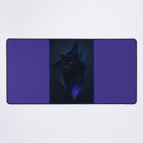 Item preview, Panther – Dimensional Fold Neon Shadow Realm Wildlife Art designed and sold by GeoWild Designs.