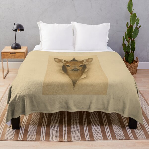 Item preview, Fawn – Dimensional Fold Gentle Woodland Peek Wildlife Art designed and sold by GeoWild Designs.