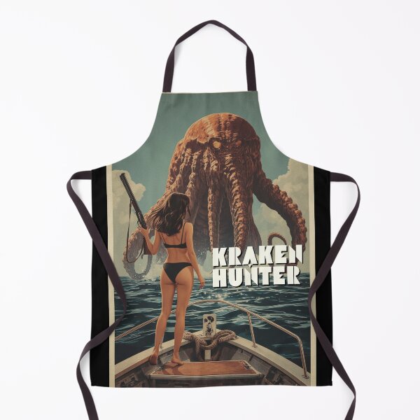 Item preview, Kraken Hunter - Creature Feature B-Movie designed and sold by FilMate.