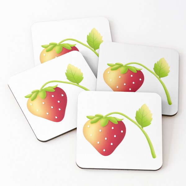 Item preview, Strawberry Shapes Collection PNG designed and sold by KJackArtwork.