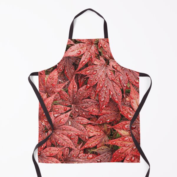 Item preview, Red Japanese Maple Leaves Hand Drawn Illustration designed and sold by Bure-NS.