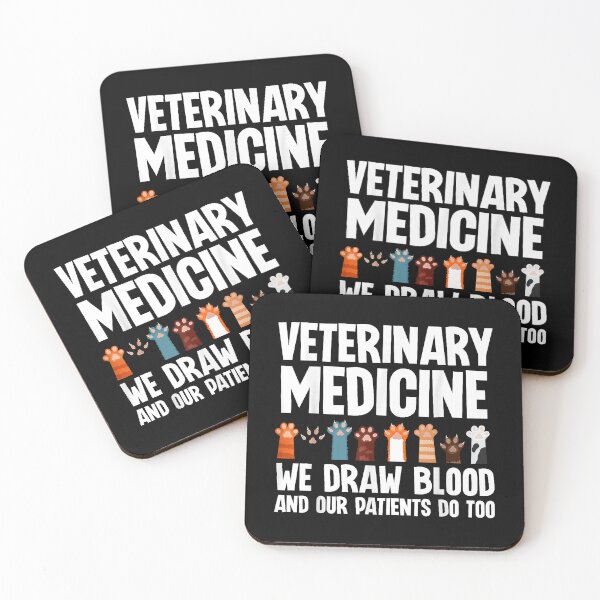 Item preview, Veterinary Medicine We Draw Blood And Our Patients Do Too designed and sold by MerchDeviant.