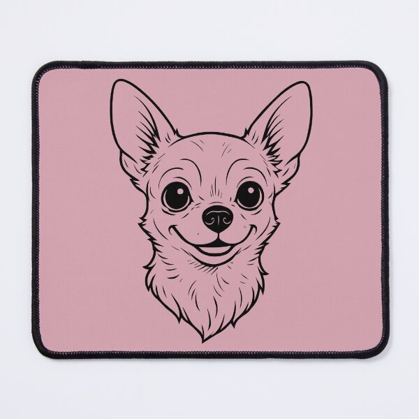 Item preview, Chihuahua Vibes Dusty Rose designed and sold by Hellagreat.