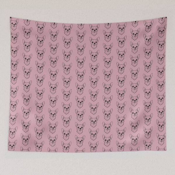 Item preview, Chihuahua Vibes Dusty Rose designed and sold by Hellagreat.