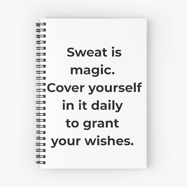 Item preview, Sweat Is Magic HD Sticker – Daily Gym Motivation New Year Fitness Quote Design | 2026 new year goals & resolution designed and sold by MillionaireGenZ ⭐⭐⭐⭐⭐ (5.0).