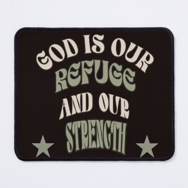 Item preview, God our refuge and strength designed and sold by Sipninspire.