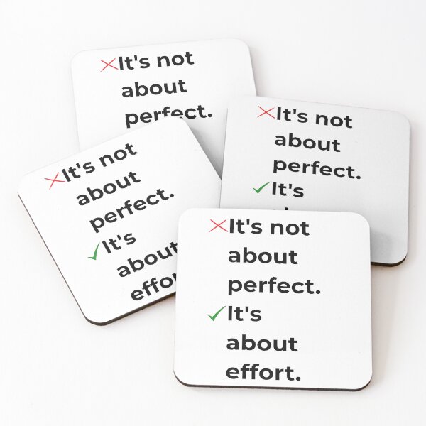Item preview, Effort Over Perfection HD Sticker – New Year Fitness Motivation Growth Mindset Design | 2026 new year goal and resolution designed and sold by MillionaireGenZ ⭐⭐⭐⭐⭐ (5.0).