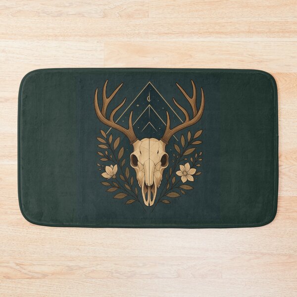 Item preview, Deer Skull – GeoWild Forest Spirit Geometry Wildlife Art designed and sold by GeoWild Designs.