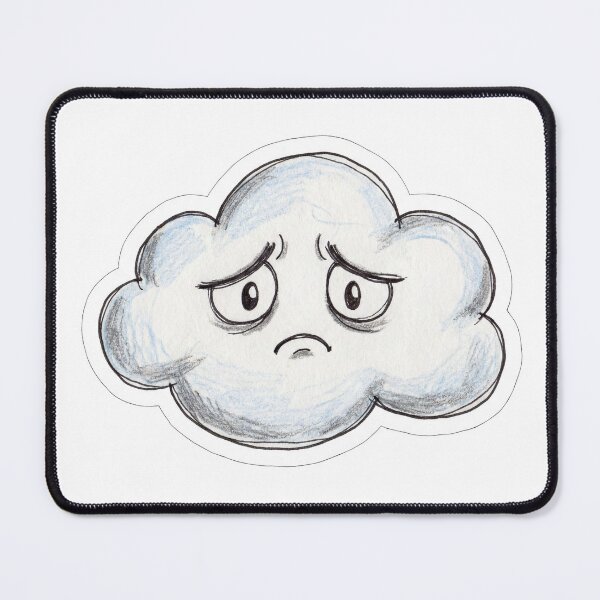 Item preview,  Anxious Cloud designed and sold by hunteroflions.