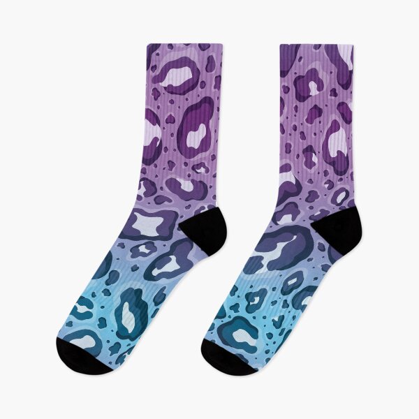 Item preview, Purple and Blue Gradiant Cheetah or Leopard Print designed and sold by Goolsby-Designs.
