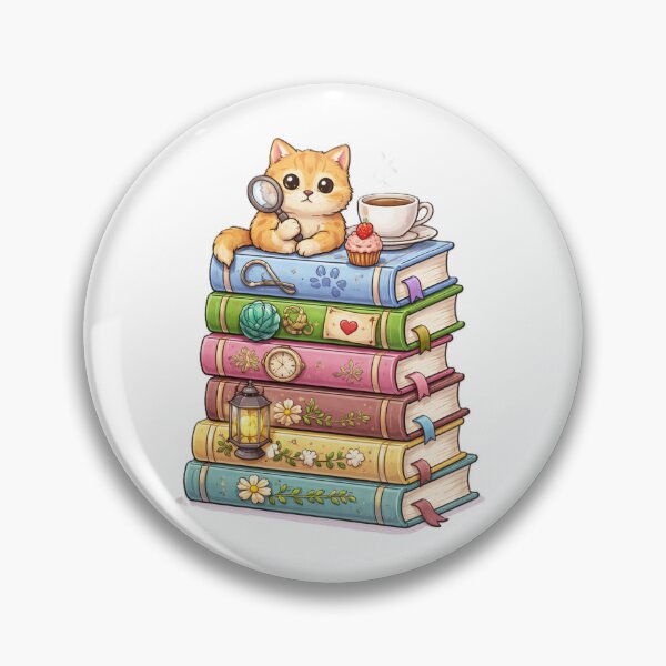 Item preview, Cozy Mystery Bookstack designed and sold by The Cozy Cauldron.