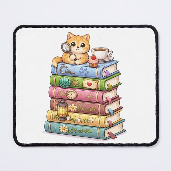 Item preview, Cozy Mystery Bookstack designed and sold by The Cozy Cauldron.
