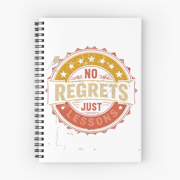 Item preview, No Regrets, Just Lessons designed and sold by RisingWolfStudio.