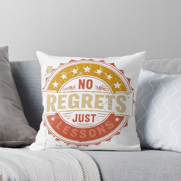 Item preview, No Regrets, Just Lessons designed and sold by RisingWolfStudio.