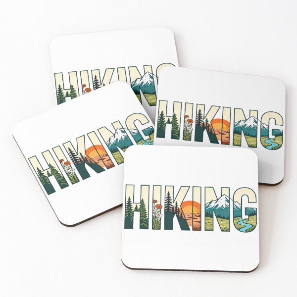Item preview, Hiking - Retro Nature designed and sold by ZBIFBOUETLA.