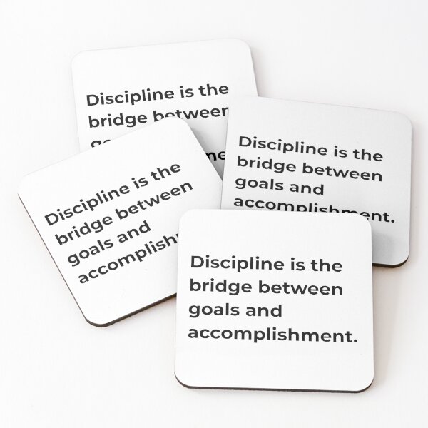 Item preview, Discipline Is the Bridge HD Sticker – Goal Achievement New Year Motivation Quote | 2026 new year goal and resolution designed and sold by MillionaireGenZ ⭐⭐⭐⭐⭐ (5.0).