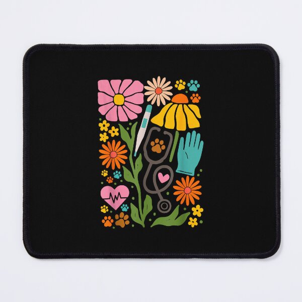 Item preview, Veterinary Floral Design Pet Lover designed and sold by MerchDeviant.