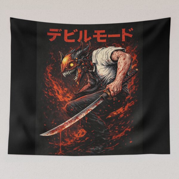 Item preview, Cyber Demon Samurai designed and sold by Maverickystore.