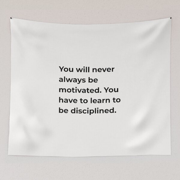 Item preview, Discipline Over Motivation HD Sticker – New Year Gym Mindset Training Quote | 2026 new year resolution and goals designed and sold by MillionaireGenZ ⭐⭐⭐⭐⭐ (5.0).
