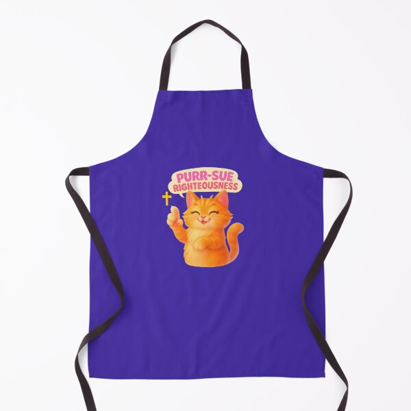 Item preview, Purr-sue Righteousness - Christian designed and sold by BELIEVERS with STYLE.