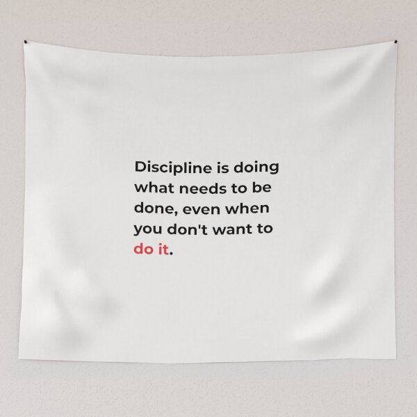 Item preview, Discipline Equals Freedom HD Sticker – Mental Toughness New Year Gym Quote | 2026 new year resolution and goals designed and sold by MillionaireGenZ ⭐⭐⭐⭐⭐ (5.0).