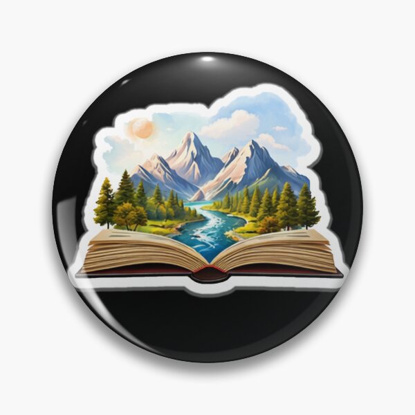 Item preview, Open Book to a Miniature World, Mountains and River Escape designed and sold by Ach&Koor.