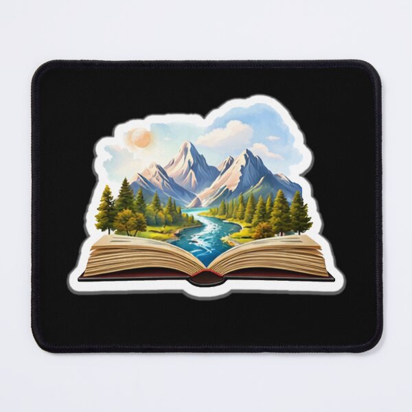Item preview, Open Book to a Miniature World, Mountains and River Escape designed and sold by Ach&Koor.