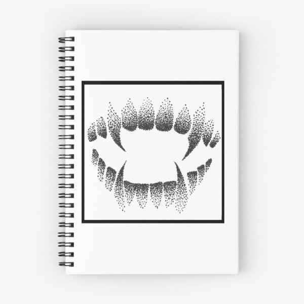 Item preview, stippled vampire teeth  designed and sold by JayBugArt.