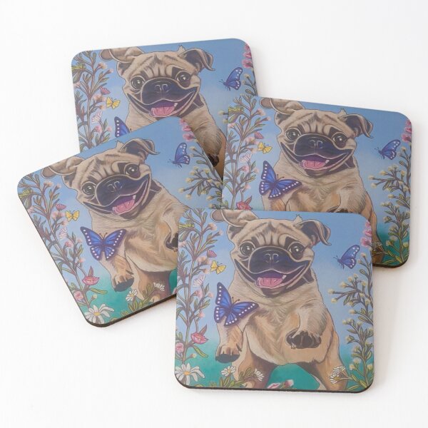 Item preview, I love Pugs designed and sold by Hudson-Art.