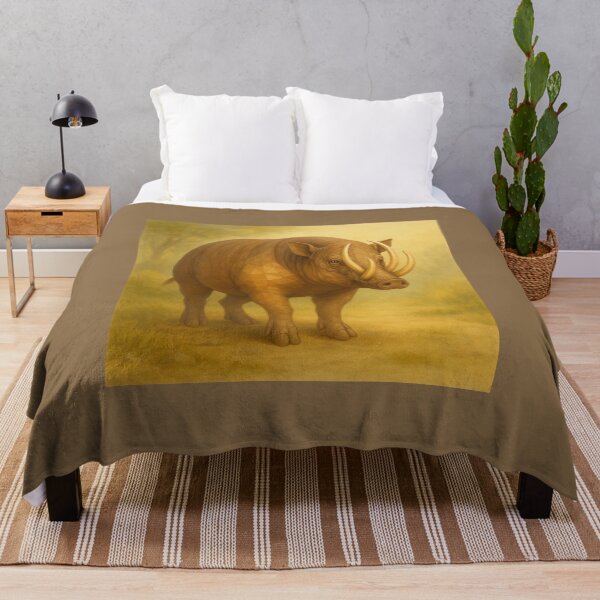Item preview, Babirusa – Four-Tusk Forest Boar Geometric Wildlife Art designed and sold by GeoWild Designs.