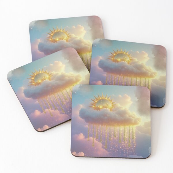 Item preview, Sparkly Sun Above Fluffy Clouds designed and sold by Tau Tia L Douglass.