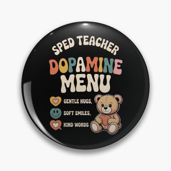 Item preview, SPED Teacher Dopamine Menu Special Education Retro Checklist designed and sold by ViralVector.