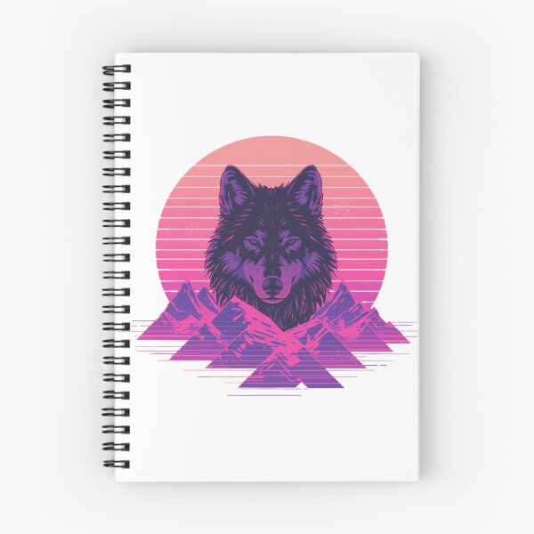 Item preview, Retro Wolf designed and sold by RisingWolfStudio.