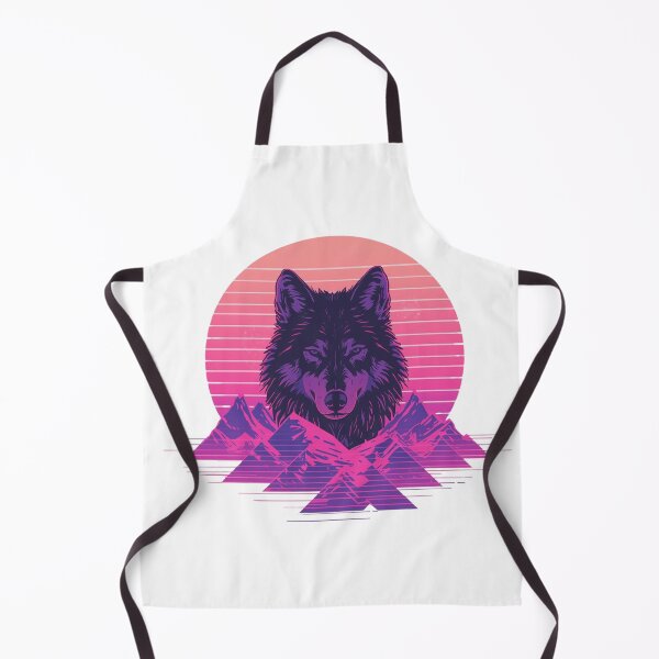Item preview, Retro Wolf designed and sold by RisingWolfStudio.