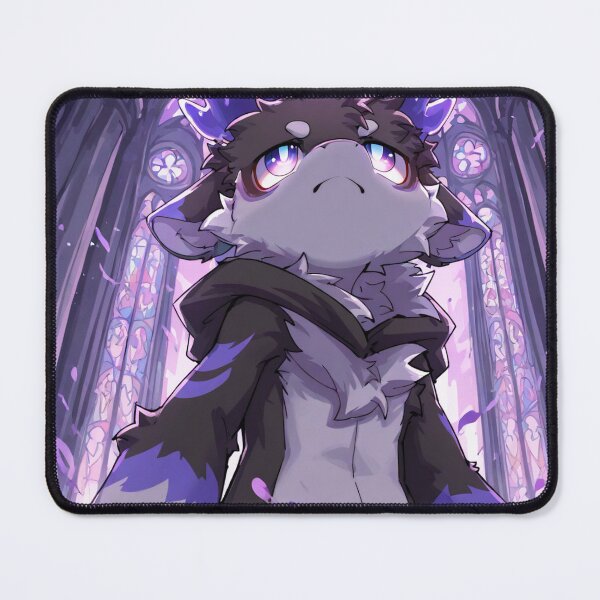 Item preview, Mystic Dark Kemono Stained Glass Portrait designed and sold by Finmm.