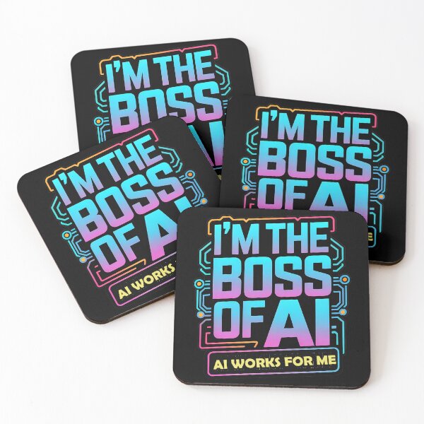 Item preview, I'M THE BOSS OF AI - AI WORKS FOR ME designed and sold by DBM Photo Art 1.