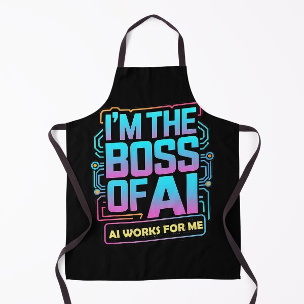Item preview, I'M THE BOSS OF AI - AI WORKS FOR ME designed and sold by DBM Photo Art 1.
