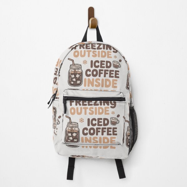 Item preview, Freezing Outside, Iced Coffee Inside – Cute Coffee Lover Design designed and sold by Verycutethings.